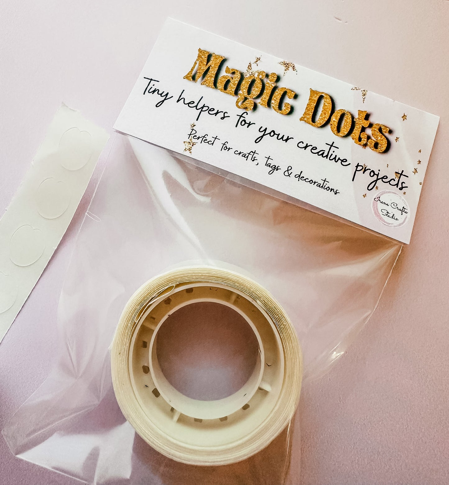 Glue dots
