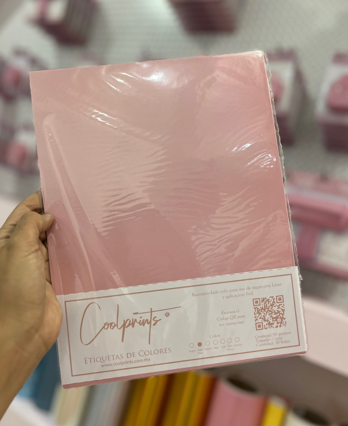 Adhesivo Baby Pink