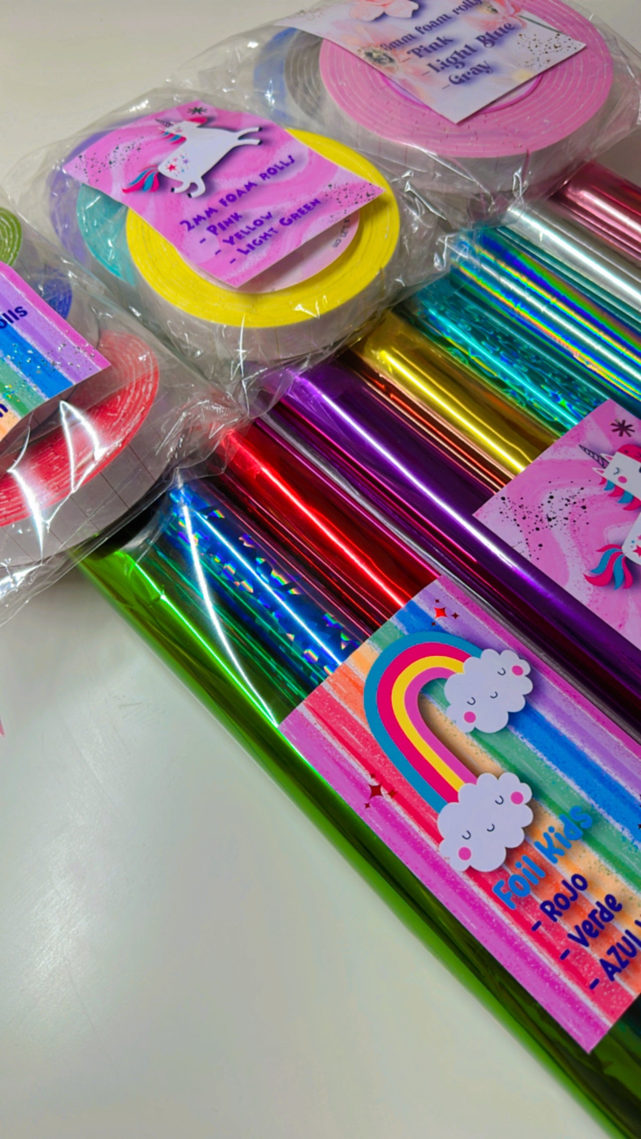Foamies & Foil Collections