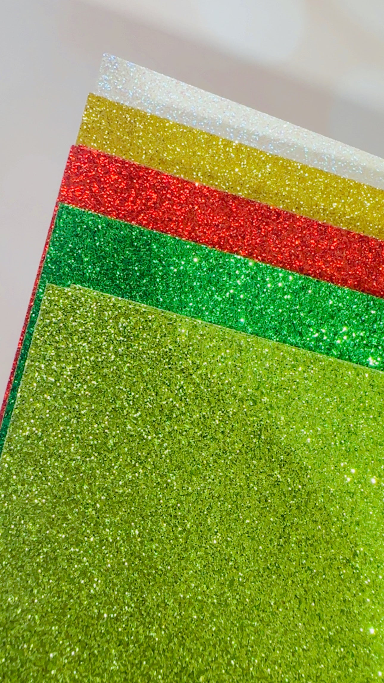 Cartulinas Glitter - CHRISTMAS EDITION