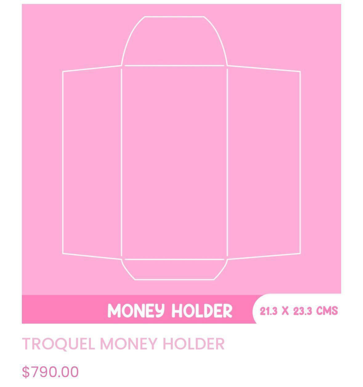 Troquel Money Holder - Sobre Angie Guerra