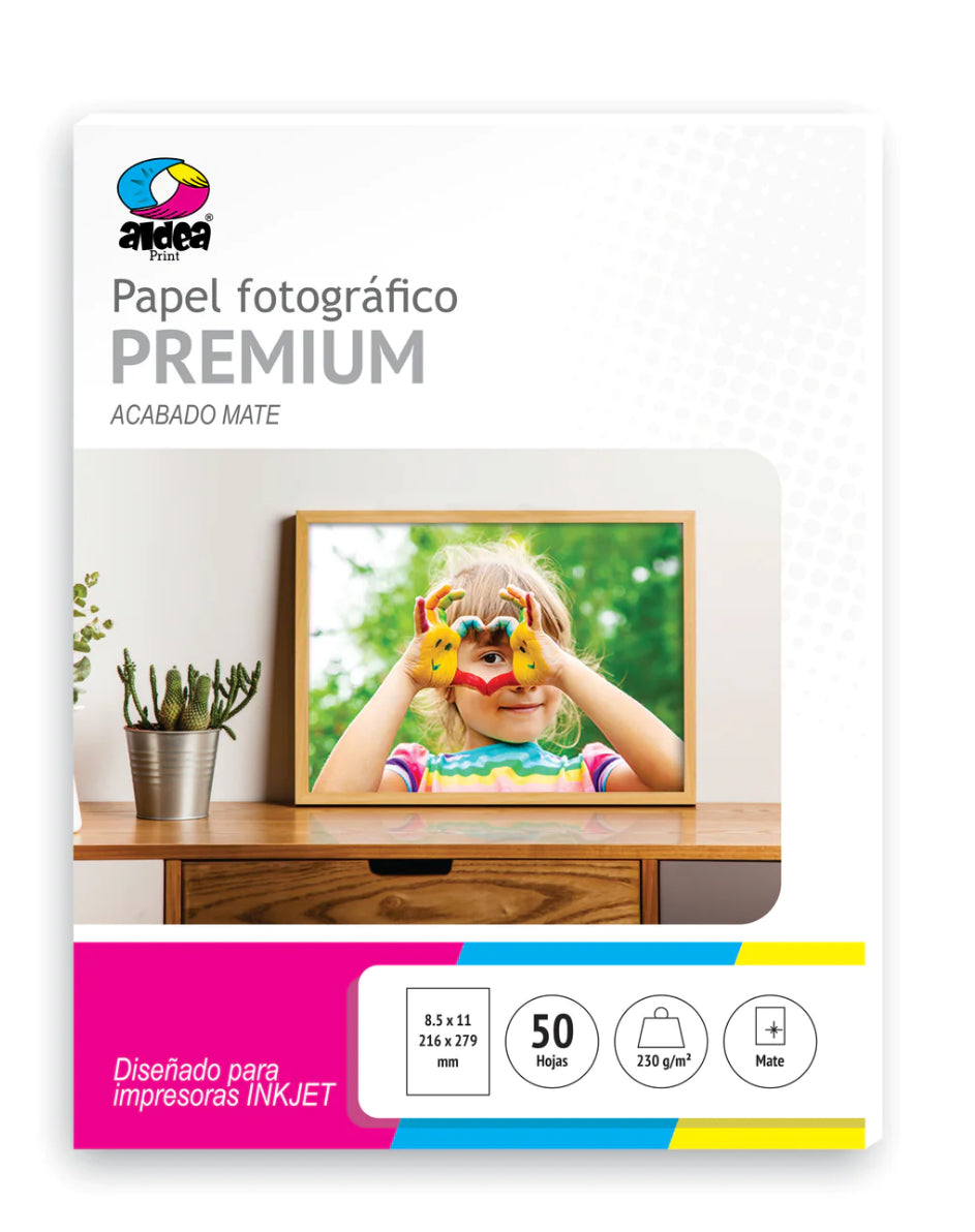 230g Papel fotográfico matte Aldea Print (50 hojas)