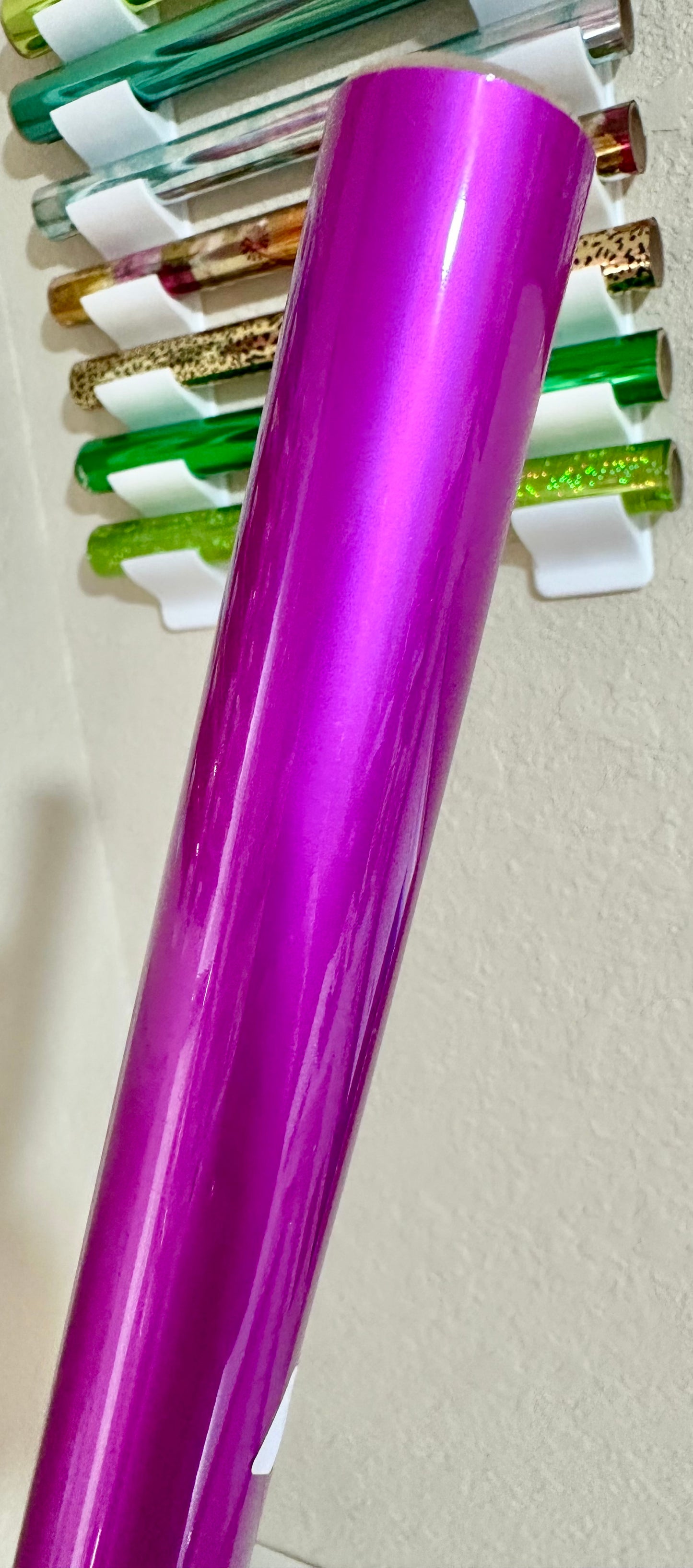 Magenta matizado foil
