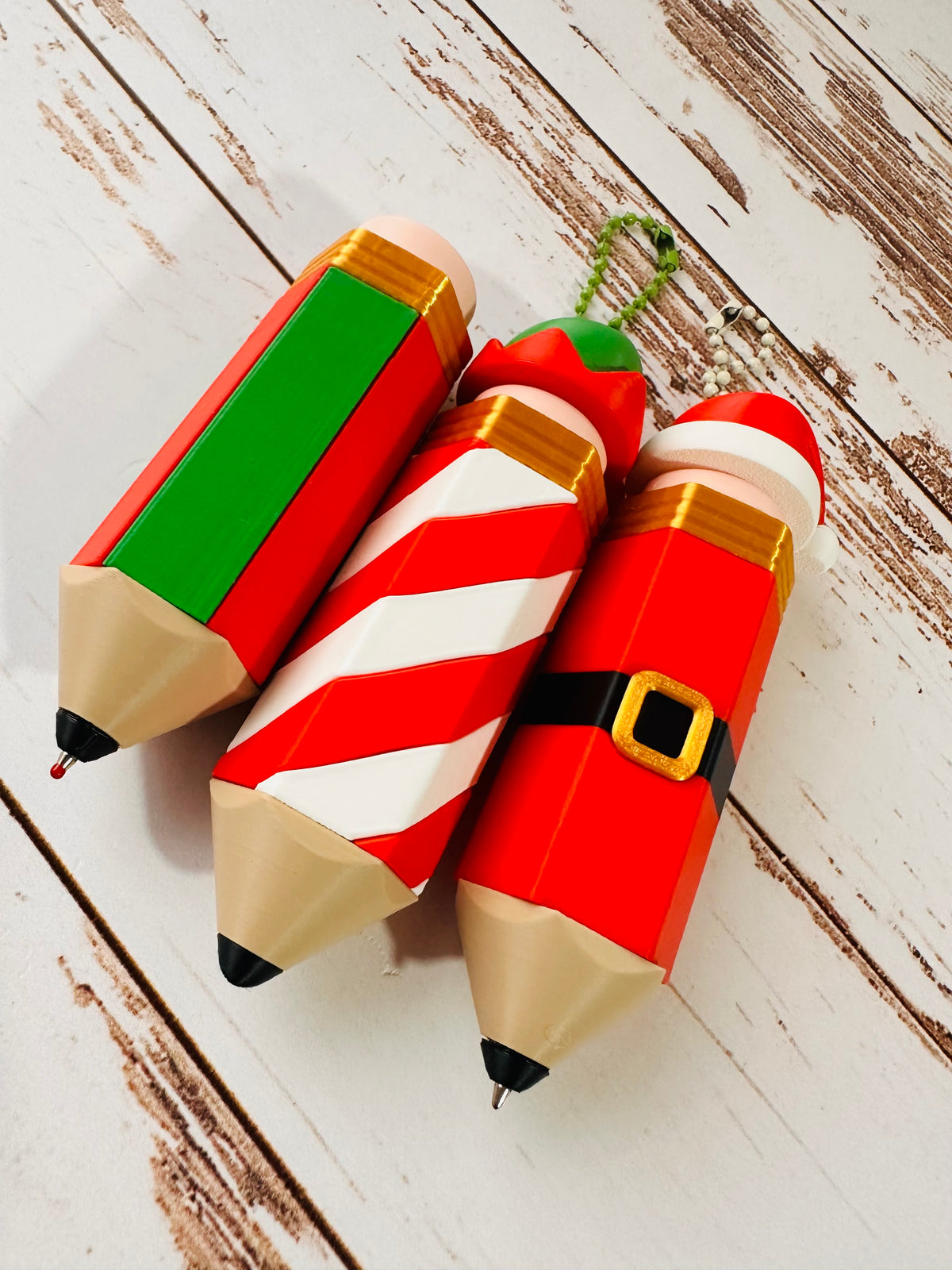 Christmas clicker pens