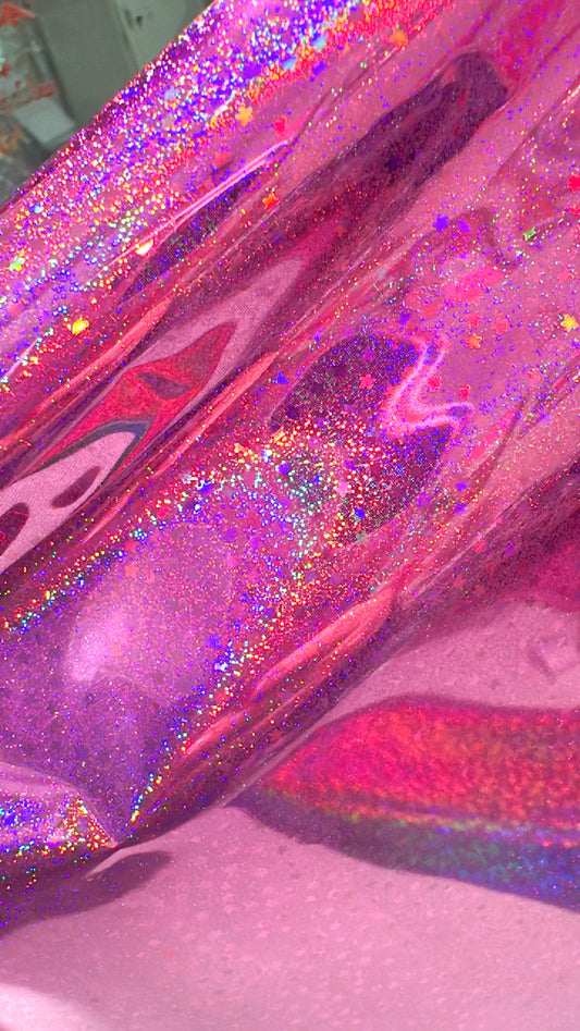 Rosa Glitter Premium Foil