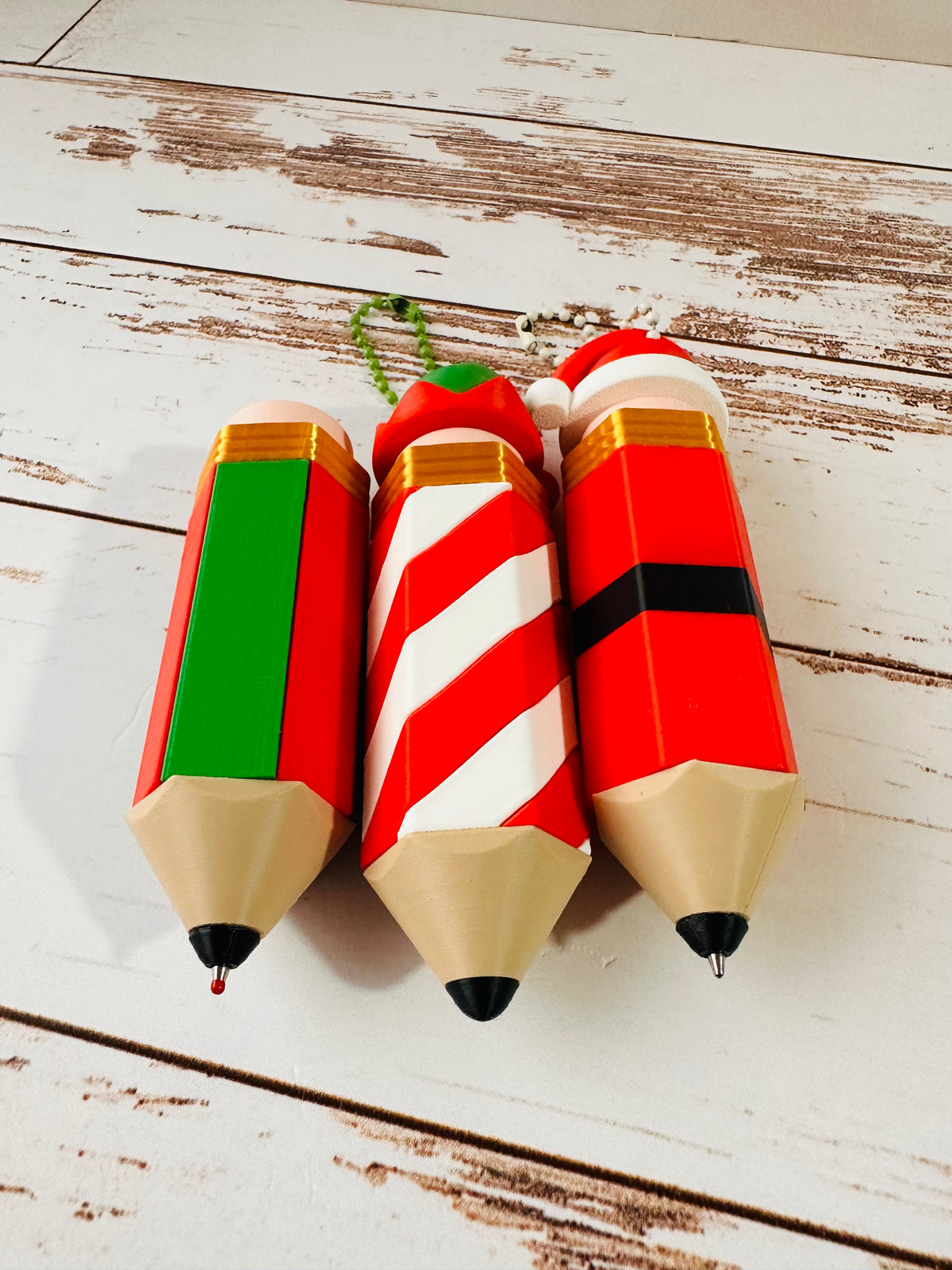 Christmas clicker pens