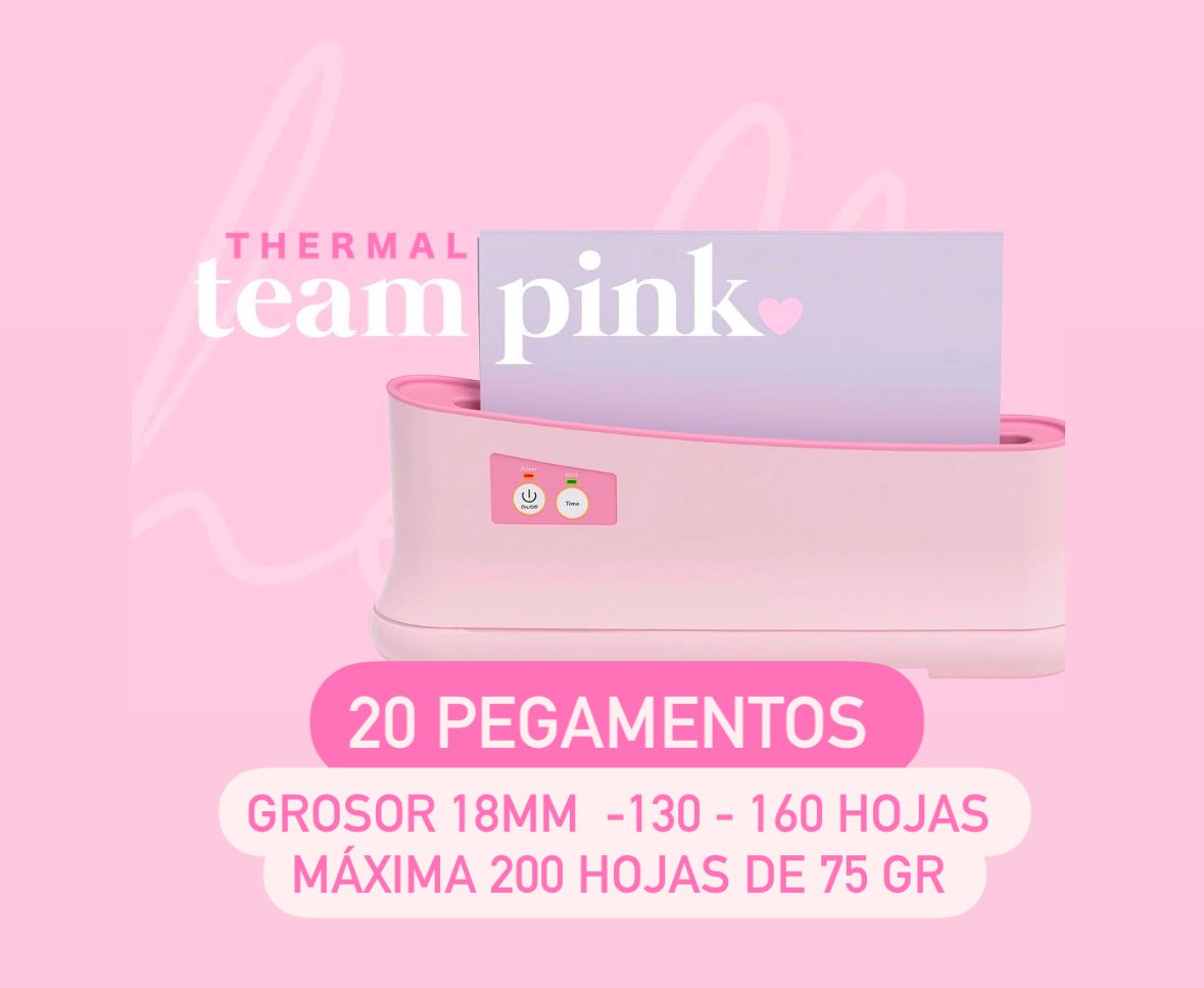 Tiras de pegamento 18 mm para thermal