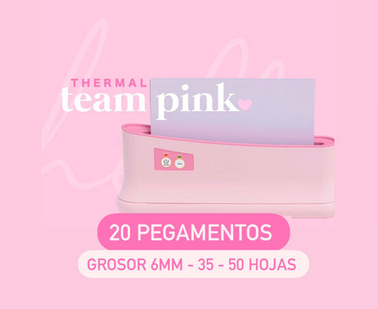 Tiras de pegamento 6 mm para thermal
