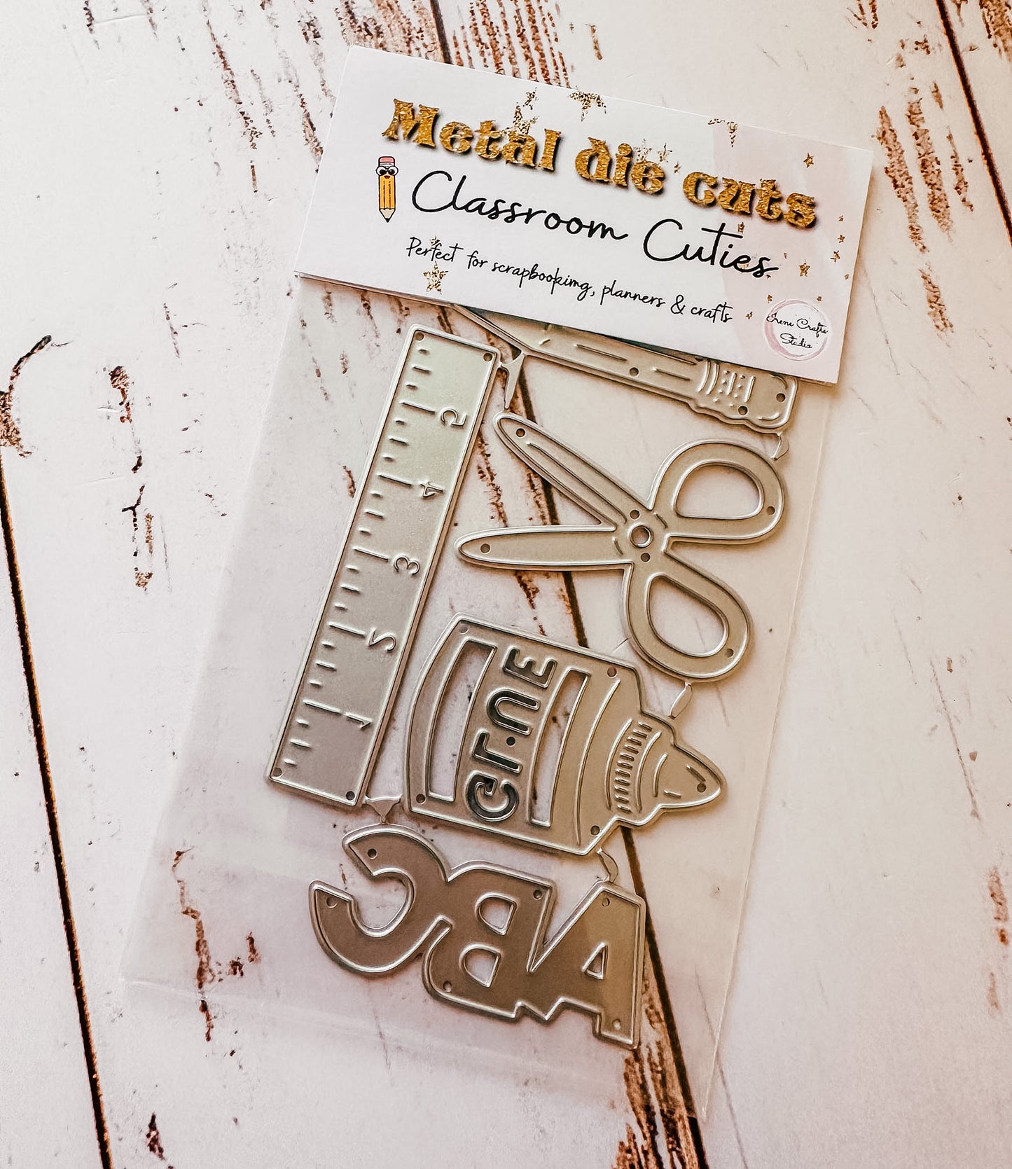 School - Metal Die cuts (Troqueles metal)