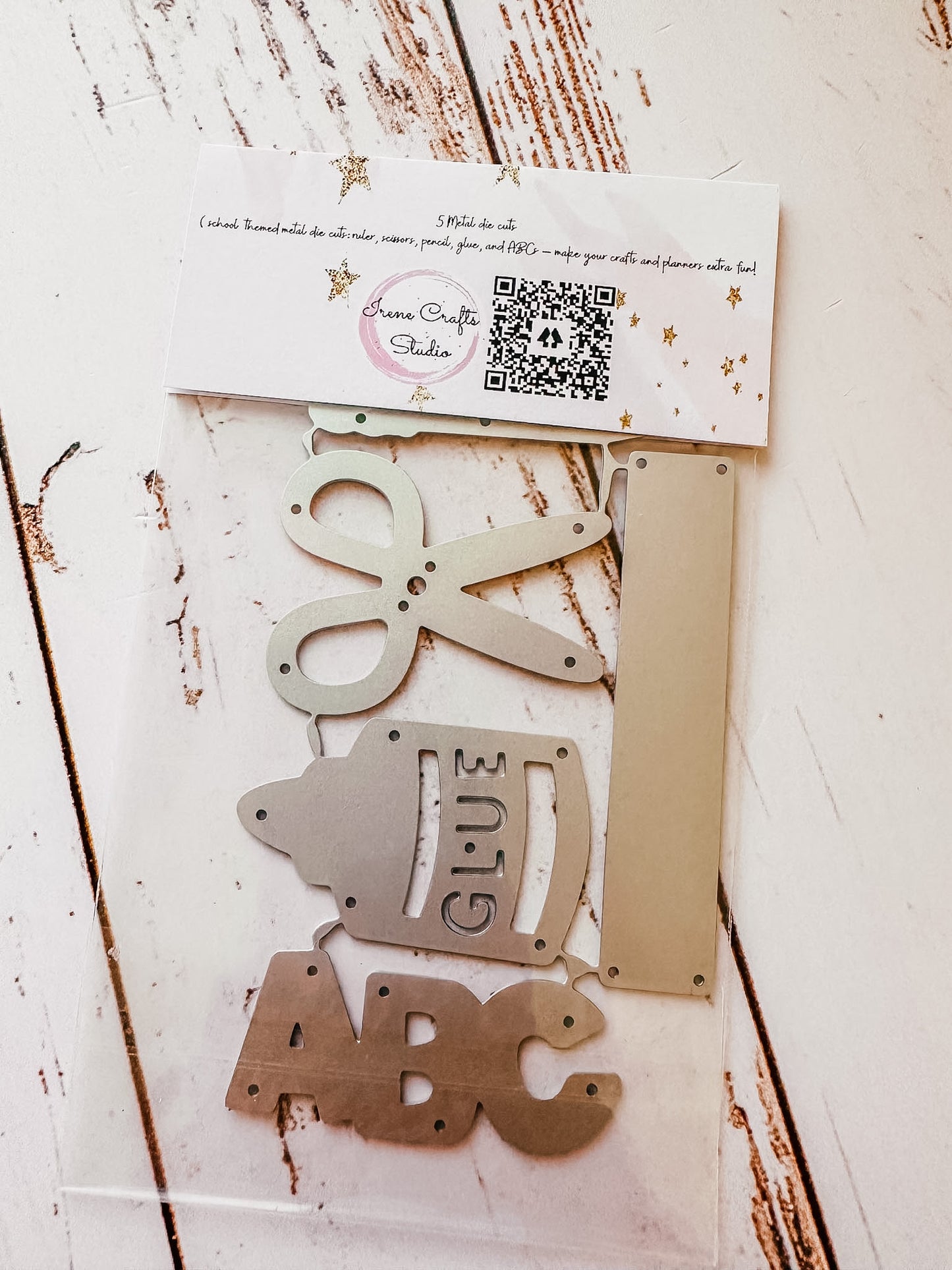 School - Metal Die cuts (Troqueles metal)