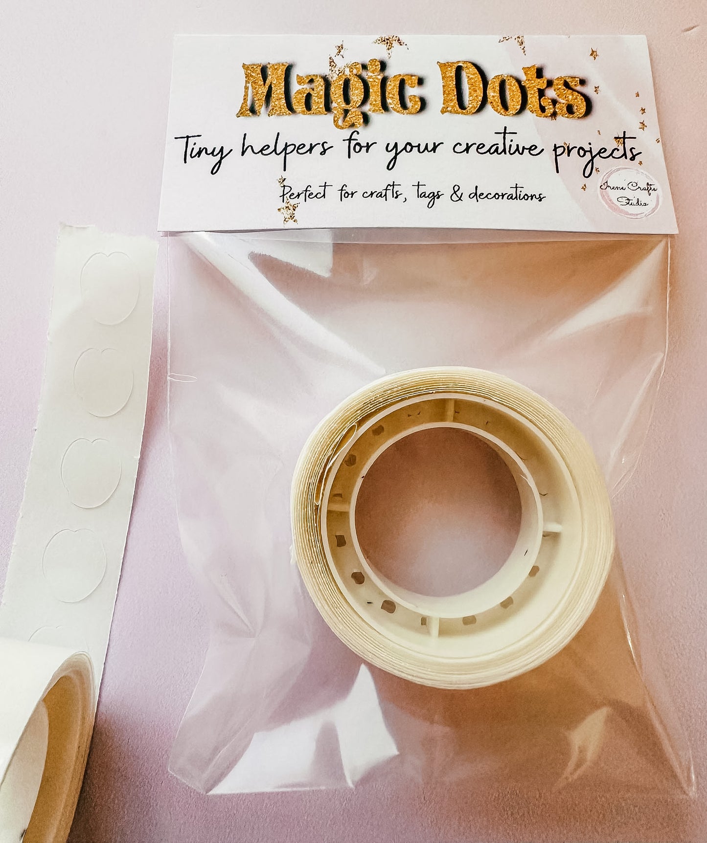 Glue dots