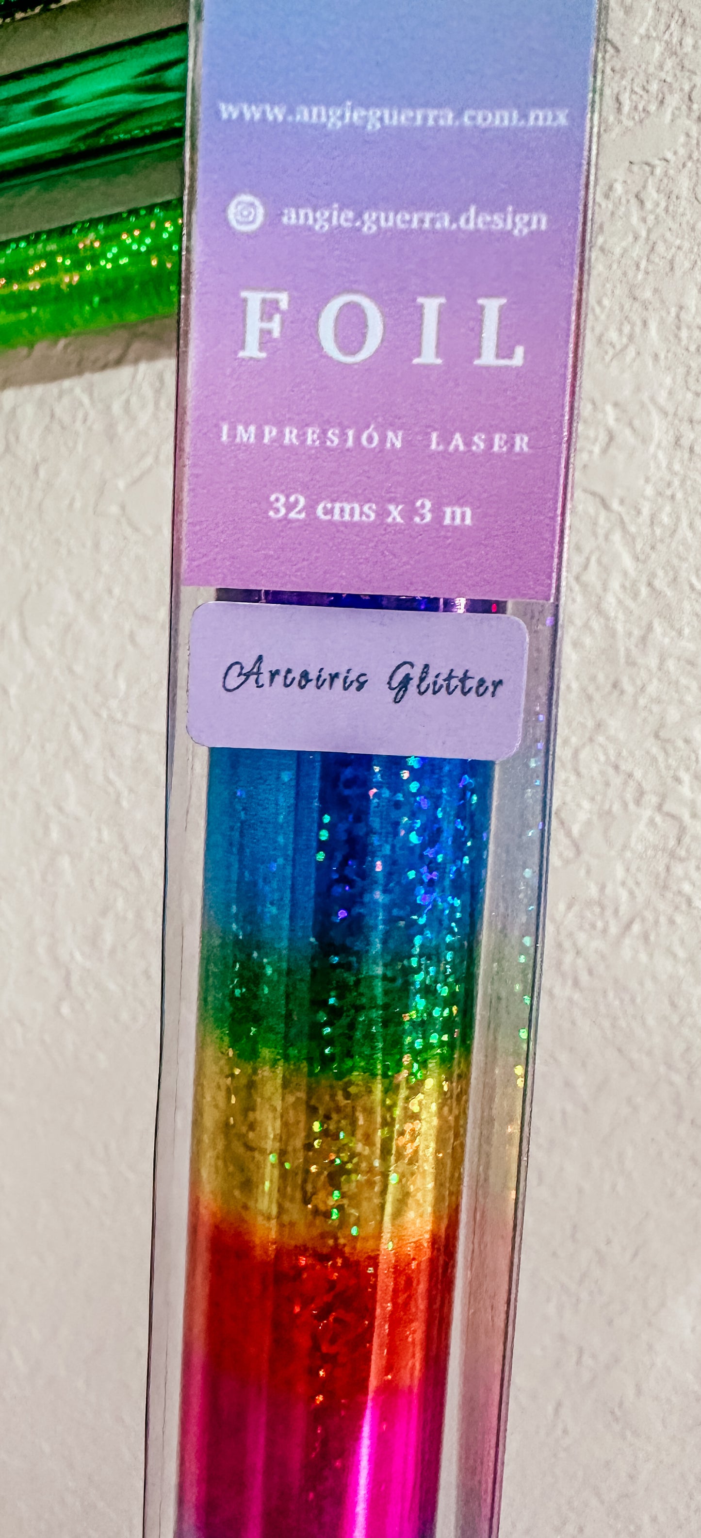 Arcoiris Glitter Foil