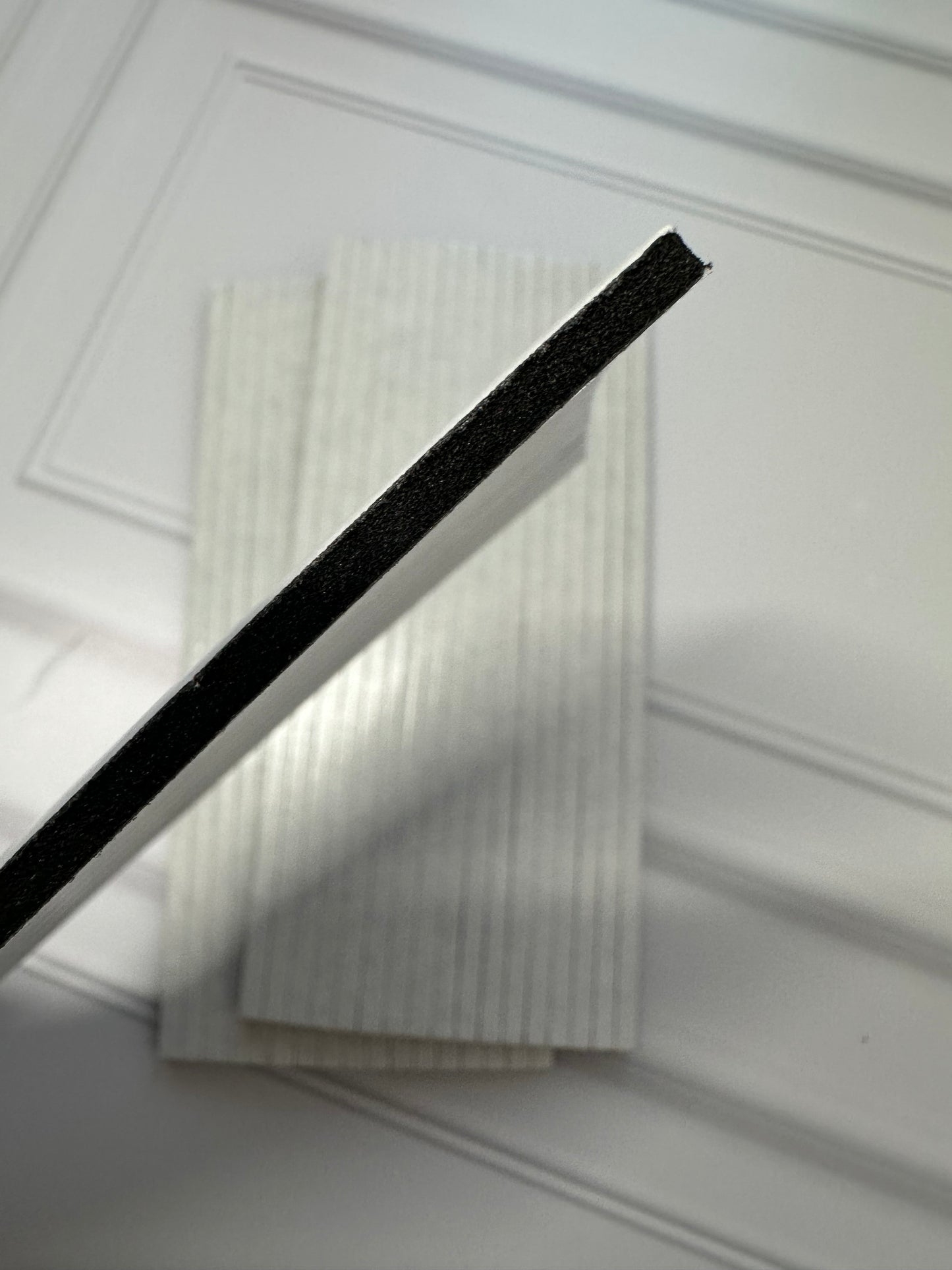 Hojas tiras de foamie adhesivo de colores (5 hojas pk)