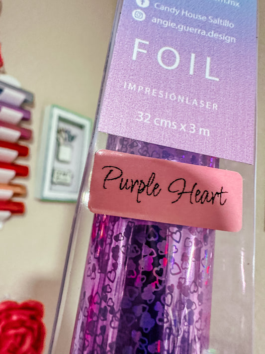 Purple Heart Foil