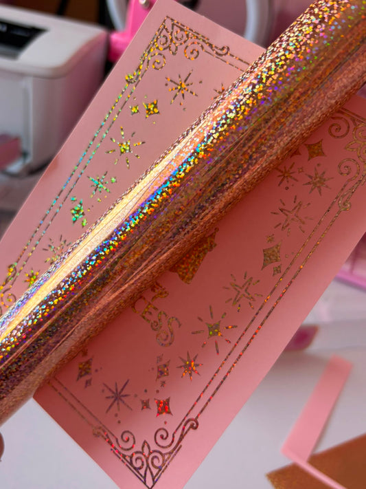 Foil Rose Gold Confetti
