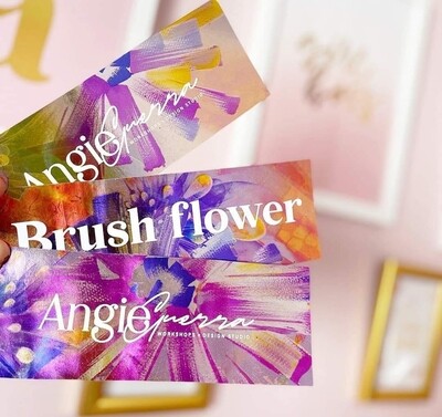 Brush Flower Foil