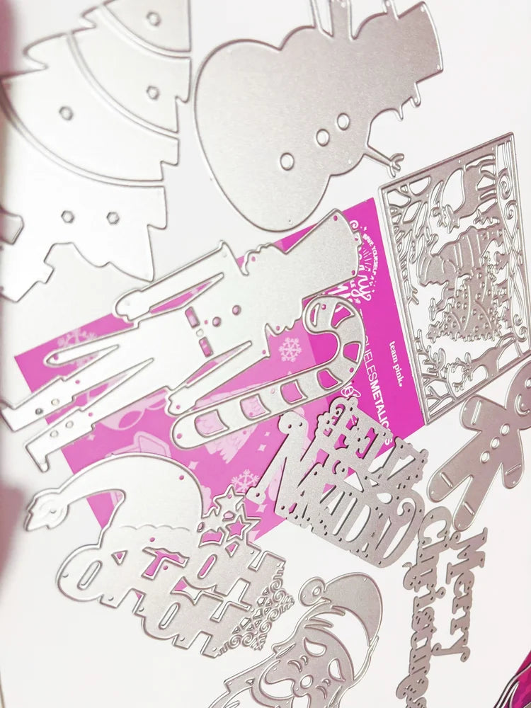 Kit troqueles de metal CHRISTMAS