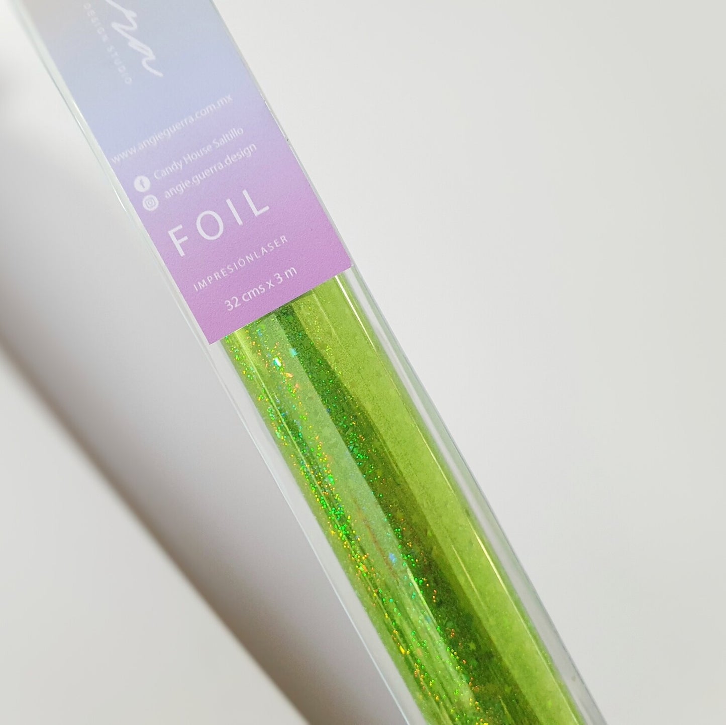 Verde Glitter Premium Foil